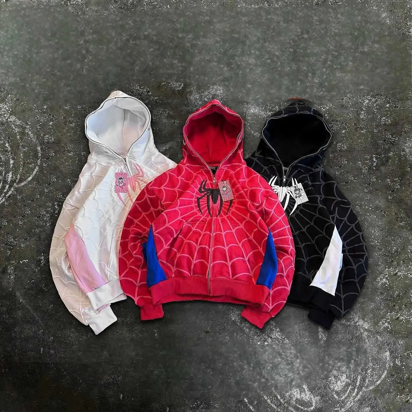 Full zip spiderman